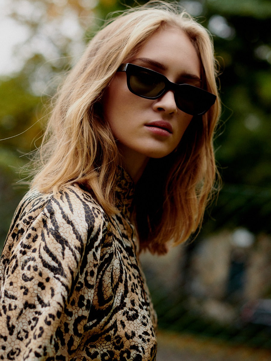 A. Kjærbede Bror solbriller - Demi Tortoise - Bahne